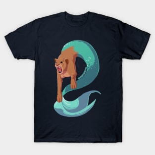 Mermaid Goes RAWR T-Shirt